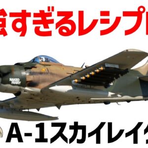 【ゆっくり解説】ジェット機を倒した史上最強のレシプロ機・A-1スカイレイダー、なぜミグに勝てたのか？