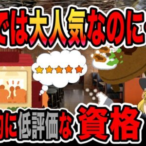 【ゆっくり解説】世間は大人気なのに魔理沙的に評価していない資格【資格】