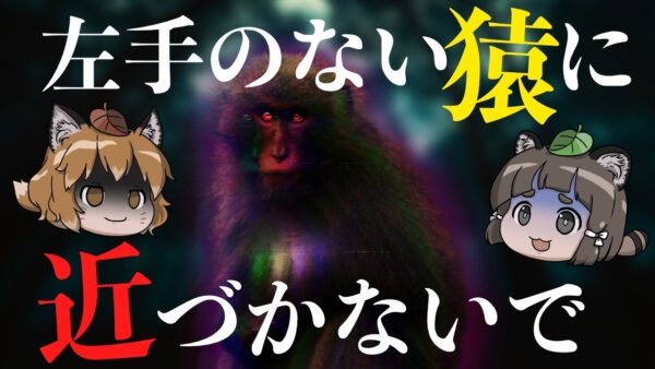 【怪異】左手のないサルに