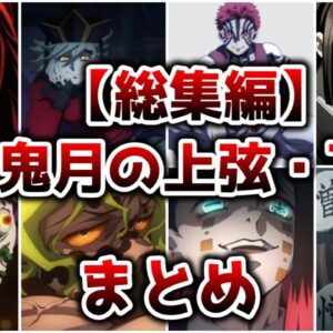 【総集編】鬼舞辻無惨が選抜した幹部格 十二鬼月の上弦下弦まとめ【ゆっくり解説】【鬼滅の刃】【作業用】