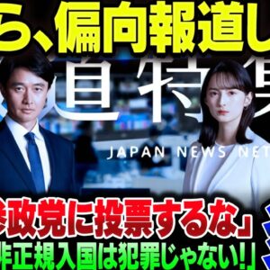 xTBS『日本人ファーストは外国人に脅威！』東京新聞『非正規外国人は犯罪者じゃない！』　お前ら偏向報道しすぎ【ゆっくり解説】