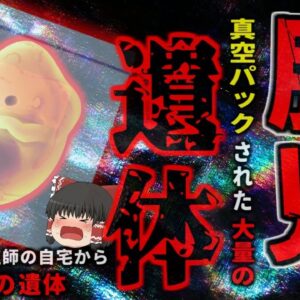 『医師の自宅から2400体の胎児遺体』亡くなった医師の住宅や車から大量の胎児見つかる…遺体をホルマリン漬けにし保管していた医師…何故そんなことを？彼は悪魔か救世主か【ゆっくり解説】きめぇ丸