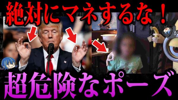 【ゆっくり解説】知らずにやったら●される。海外で絶対にやってはいけないポーズ