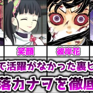 【ゆっくり解説】終盤まで活躍がなかった裏ヒロイン 栗花落カナヲ徹底解説【鬼滅の刃】
