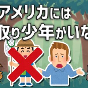 【疑問】アメリカにはなぜ虫取り少年が存在しないのか？