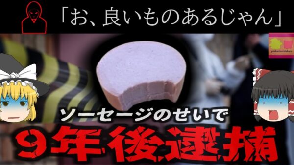 強盗『腹減ったなぁ…お、いいものあるじゃん』→9年後強盗先で味見したソーセージがきっかけで特定される 【ゆっくり解説】