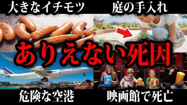 【ゆっくり解説】大きなイチモツを願った結果…本当にあったありえない死因総集編