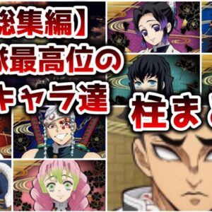 【総集編】鬼殺隊最高位にして人気キャラ集団 柱まとめ【ゆっくり解説】【鬼滅の刃】【作業用】