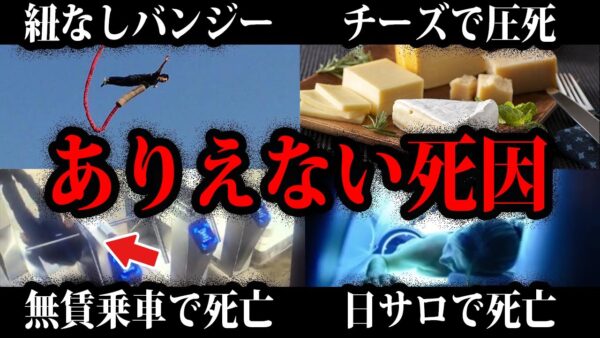 【ゆっくり解説】こんな死に方したくない…本当にあったありえない死因