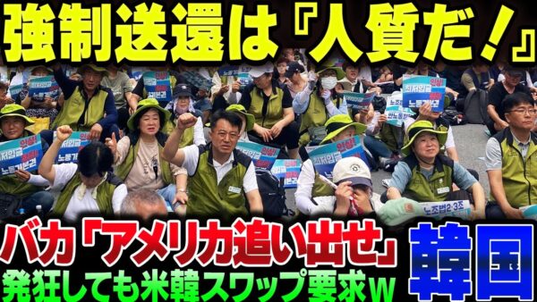 アメリカに企業ぐるみで組織犯罪をけしかけた韓国、強制送還を『人質』と謎の発狂を始める【ゆっくり解説】