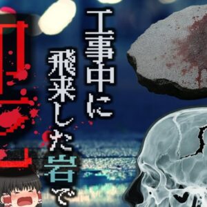 『コンクリート片が直撃し死亡』解体現場高所からコンクリート落下 飛散防止囲いを突き破り、地上の警備員に直撃してしまう 『コンクリ片落下事故』【ゆっくり解説】