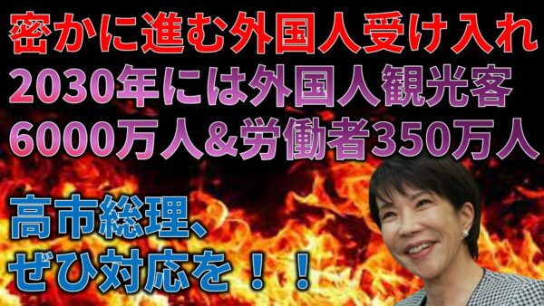 2040年には外国人が人口の10%に！？静かに進むヤバい外国人政策について解説