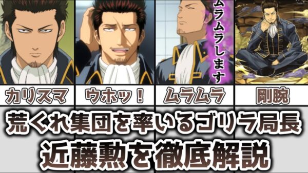 【ゆっくり解説】荒くれ集団を率いるゴリラ局長 近藤勲を徹底解説【銀魂】