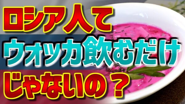 ロシア人だって飯は食べる。至高のロシア料理１４選【VOICEROID解説】