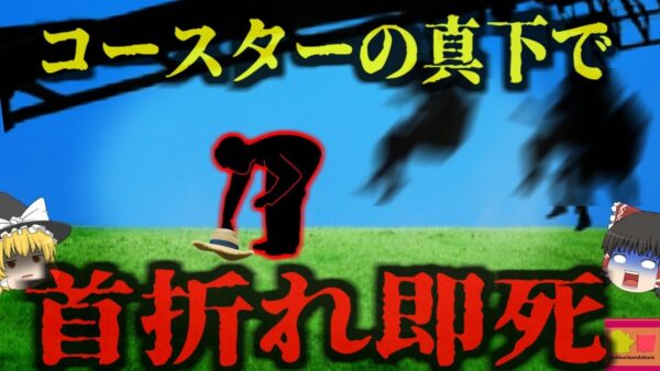 『帽子を拾おうとして即死』ジェットコースターから落ちた妻の帽子を拾おうとした夫 高速移動中の乗客の”足”に蹴られ頭部が…『カリフォルニアズグレートアメリカコースター激突事故』【ゆっくり解説】