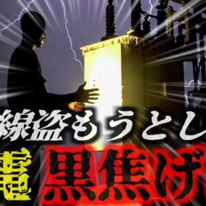 『電線盗もうとして内側から焼けて死亡』変電所でケーブルを盗もうとした男性 電線を切ろうとし高電圧により感電死…『変電所窃盗未遂感電死事件』【ゆっくり解説】